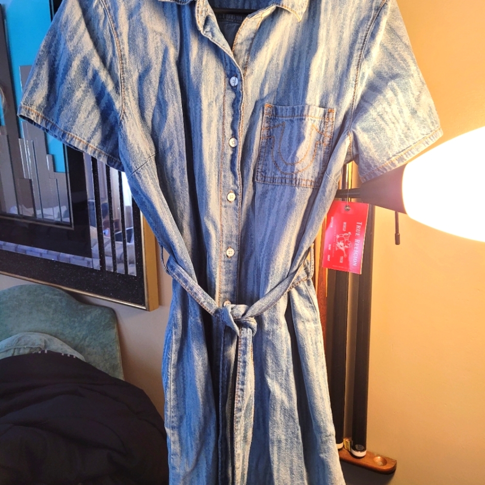 True religion shirt dress